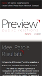 Mobile Screenshot of previewitalia.com